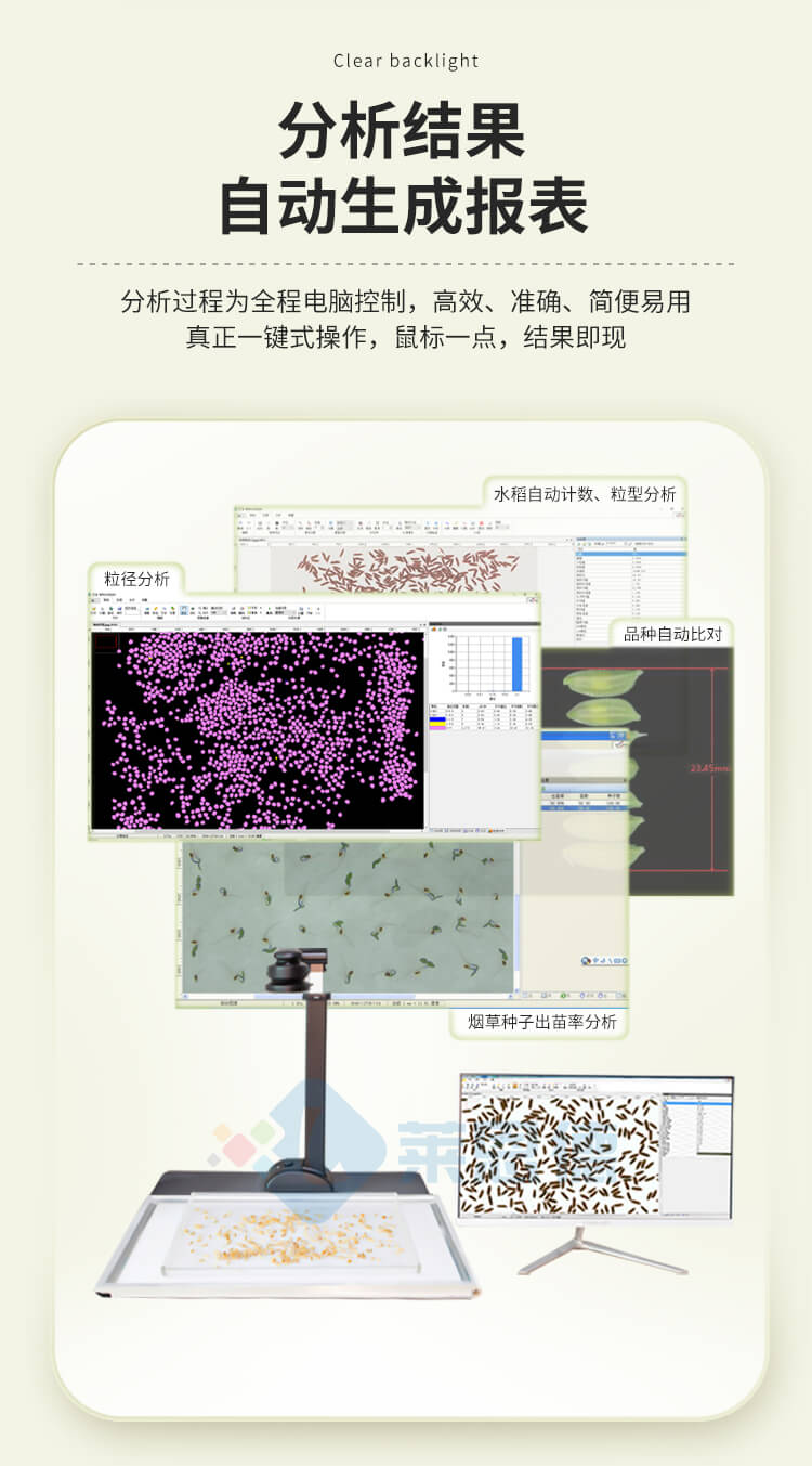 智能考種分析系統