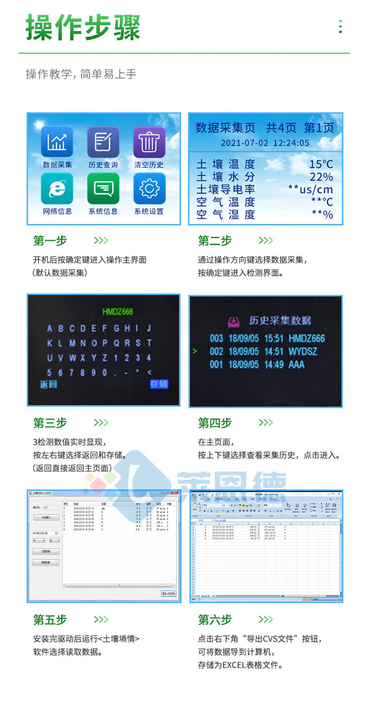 土壤水分溫度測定儀